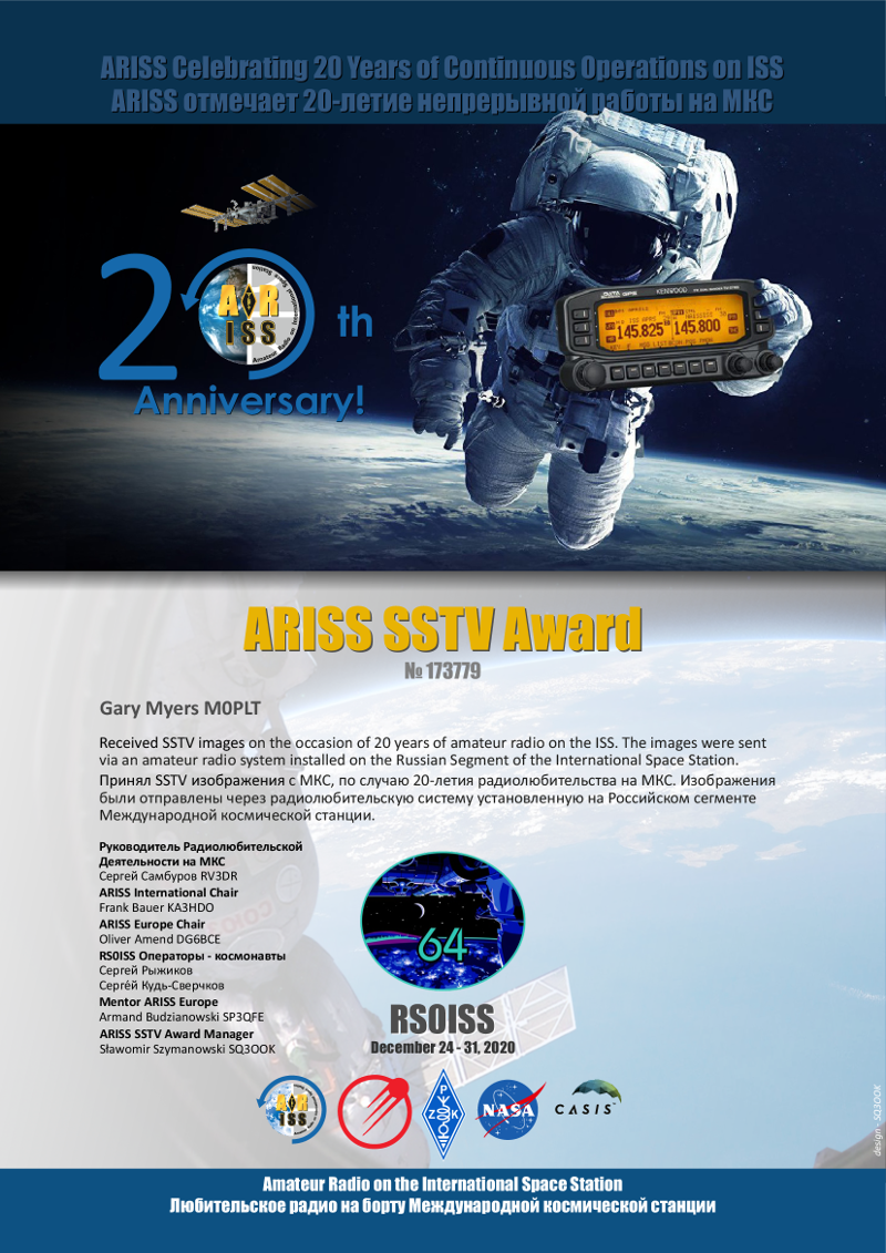 ARISS Award