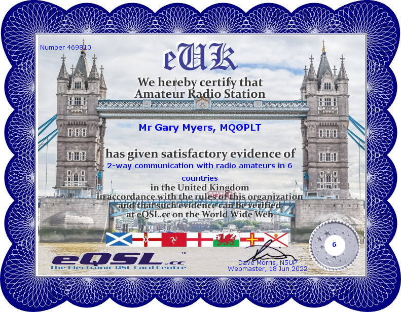 eUK Certificate