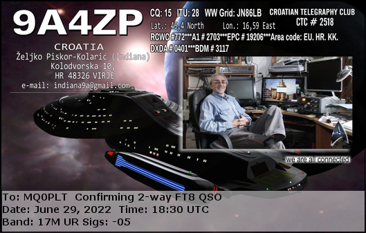 eQSL card