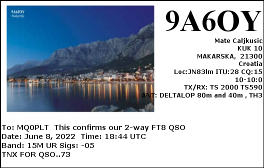 eQSL card