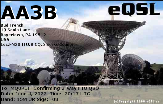 eQSL card