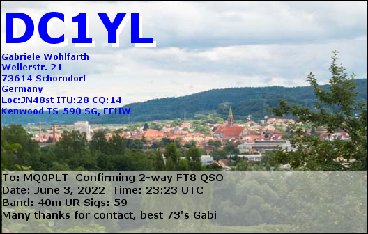 eQSL card