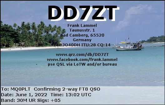 eQSL card