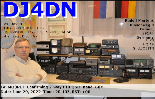 eQSL card