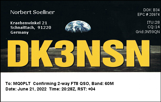 eQSL card