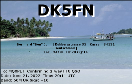 eQSL card