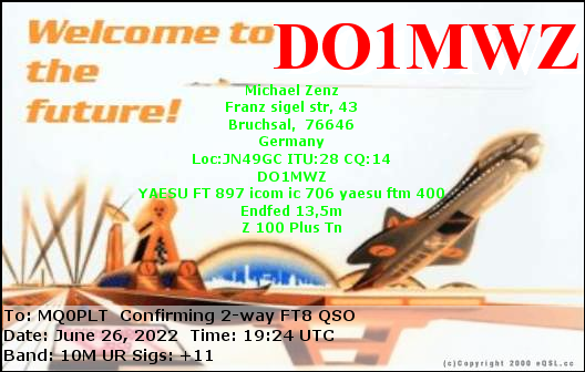 eQSL card