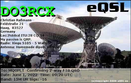 eQSL card