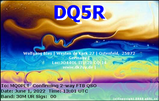 eQSL card