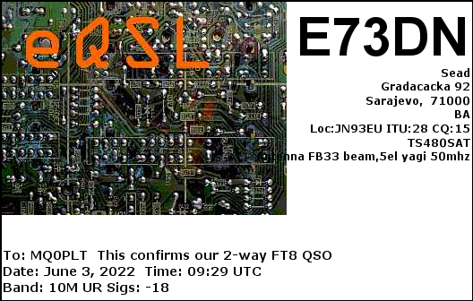 eQSL card