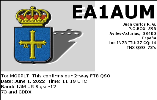 eQSL card