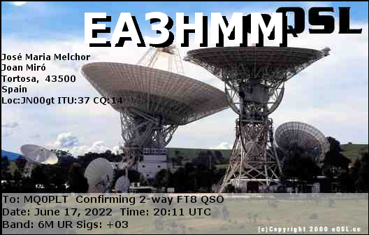 eQSL card