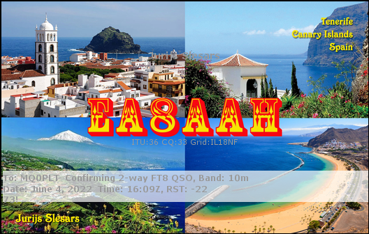 eQSL card