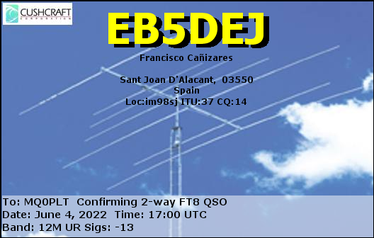 eQSL card