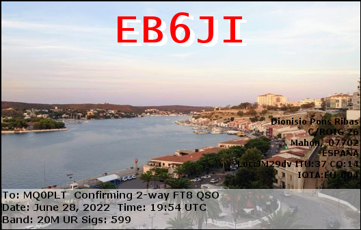 eQSL card