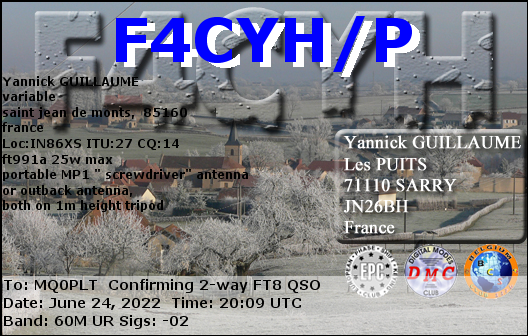 eQSL card