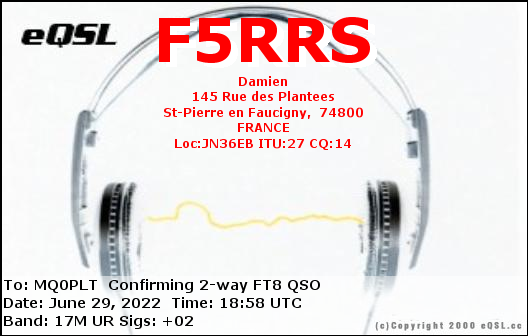 eQSL card