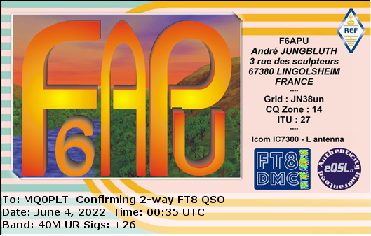 eQSL card