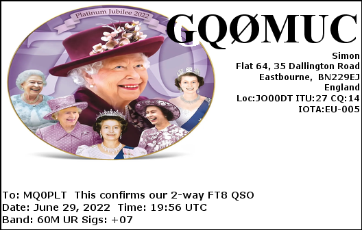 eQSL card