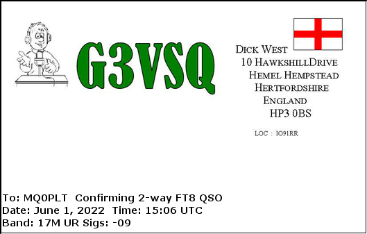 eQSL card