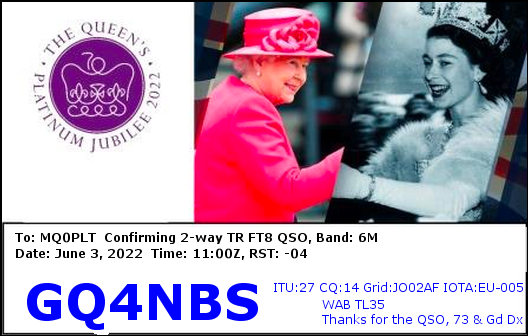 eQSL card