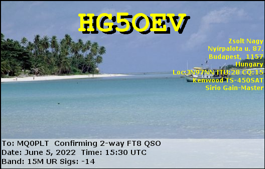 eQSL card