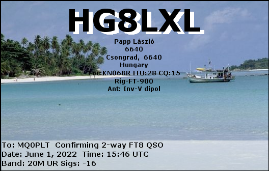 eQSL card