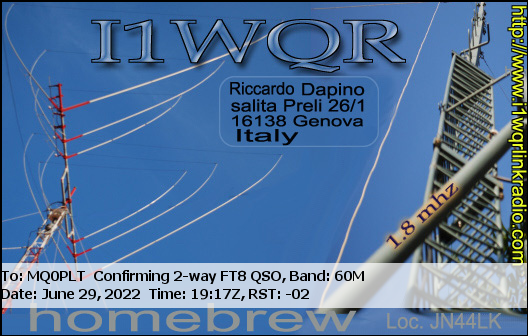 eQSL card