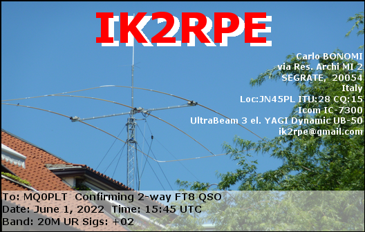 eQSL card