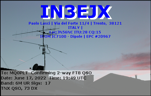 eQSL card