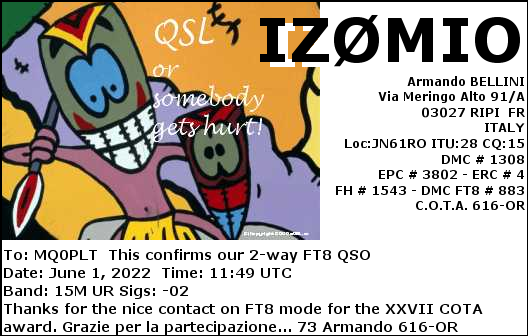 eQSL card