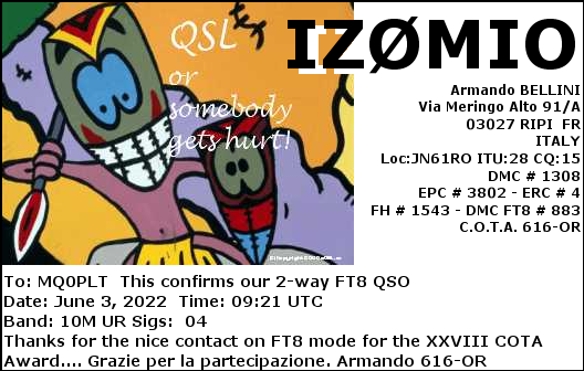 eQSL card