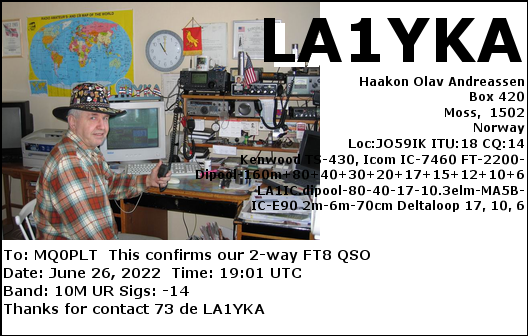 eQSL card