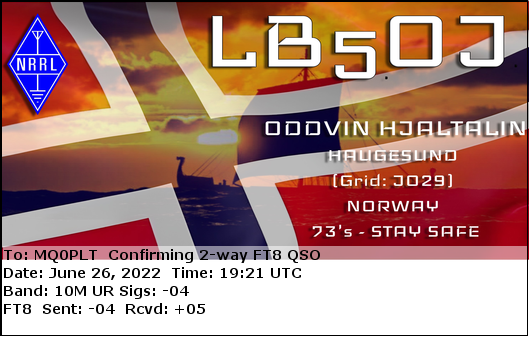 eQSL card