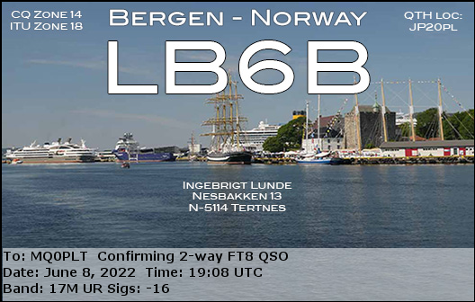 eQSL card