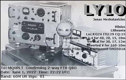 eQSL card