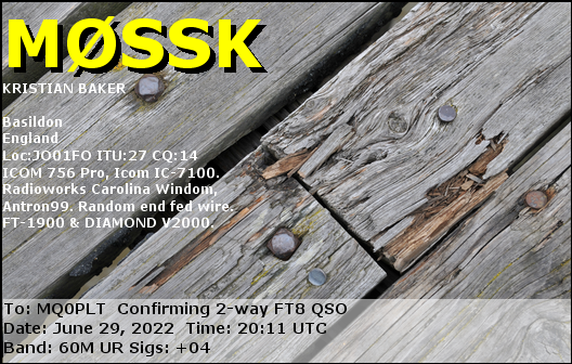 eQSL card