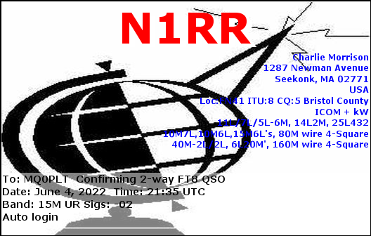 eQSL card