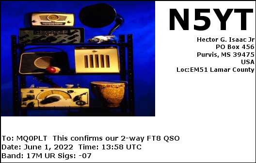 eQSL card