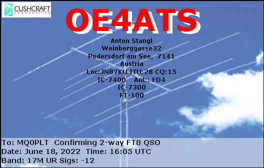 eQSL card