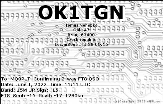 eQSL card