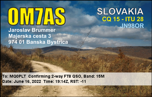 eQSL card