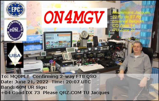 eQSL card