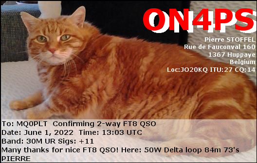 eQSL card