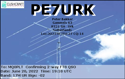 eQSL card