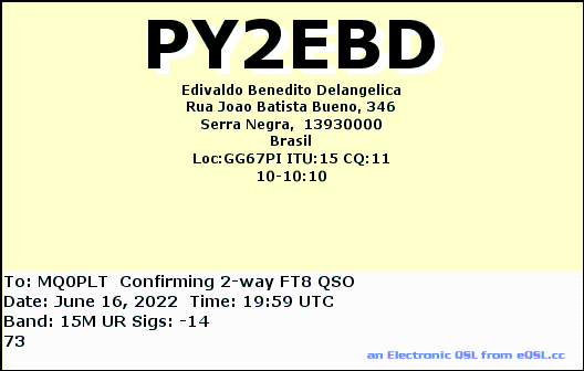 eQSL card