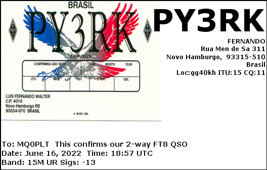 eQSL card