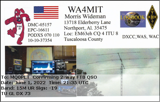 eQSL card