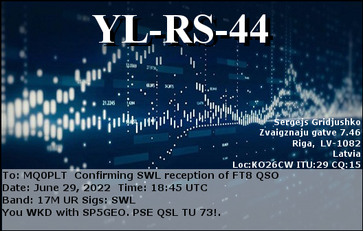 eQSL card