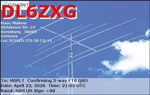 eQSL card
